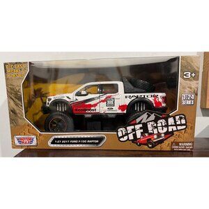 NIB Motor Max 1:24 Scale 2017 Ford F-150 Raptor Die-Cast Model Truck Collectible